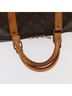 Louis Vuitton 100% Canvas Solid Brown Keepall Bandoulière 60 Brown Canvas Travel Bag One size - photo 5