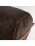 Louis Vuitton 100% Canvas Solid Brown Keepall Bandoulière 60 Brown Canvas Travel Bag One size - photo 8
