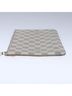 Louis Vuitton 100% Canvas Solid White Neverfull Pouch White Canvas Clutch Bag One size - photo 4