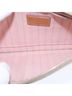 Louis Vuitton 100% Canvas Solid White Neverfull Pouch White Canvas Clutch Bag One size - photo 9