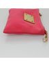 Louis Vuitton 100% Canvas Solid Pink Antigua Pink Canvas Clutch Bag One size - photo 4
