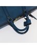 Louis Vuitton 100% Leather Solid Blue Keepall 55 Blue Leather Travel Bag One size - photo 5