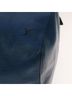 Louis Vuitton 100% Leather Solid Blue Keepall 55 Blue Leather Travel Bag One size - photo 7
