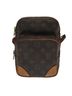 Louis Vuitton 100% Canvas Solid Brown Amazon Brown Canvas Clutch Bag One size - photo 1
