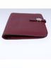 Hermès 100% Leather Solid Red Dogon Burgundy Leather Wallet One size - photo 4