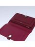 Hermès 100% Leather Solid Red Dogon Burgundy Leather Wallet One size - photo 10