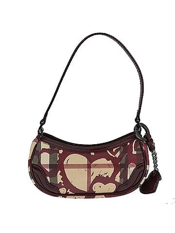 Burberry Nova Check Beige Canvas Clutch Bag (view 1)