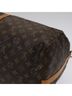 Louis Vuitton 100% Canvas Solid Brown Keepall Bandoulière 60 Brown Canvas Travel Bag One size - photo 8