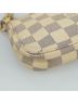 Louis Vuitton 100% Canvas Solid White Mini Pochette Accessoires White Canvas Clutch Bag One size - photo 7