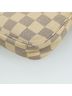 Louis Vuitton 100% Canvas Solid White Mini Pochette Accessoires White Canvas Clutch Bag One size - photo 8
