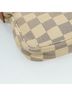 Louis Vuitton 100% Canvas Solid White Mini Pochette Accessoires White Canvas Clutch Bag One size - photo 9