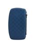 Louis Vuitton 100% Leather Solid Blue Atholl Blue Leather Clutch Bag One size - photo 3