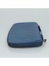 Louis Vuitton 100% Leather Solid Blue Atholl Blue Leather Clutch Bag One size - photo 6