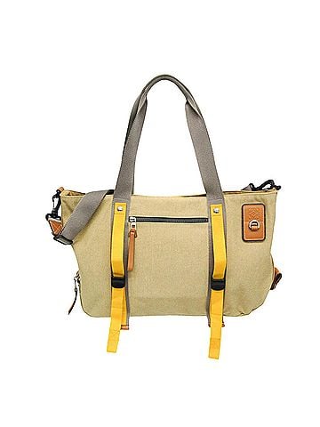 Loewe Eln Beige Canvas Tote Bag (view 1)