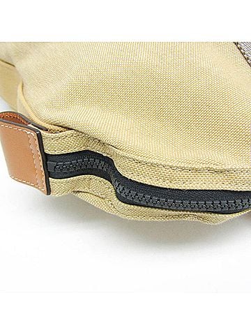 Loewe Eln Beige Canvas Tote Bag (view 2)