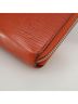 Louis Vuitton 100% Leather Solid Orange Zippy Wallet Orange Leather Wallet One size - photo 6