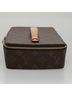 Louis Vuitton 100% Canvas Solid Brown Jewelry Case Brown Canvas Clutch Bag One size - photo 4