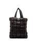 Bottega Veneta 100% Leather Black Padded Maxi Intrecciato Tote One size - photo 1