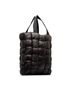 Bottega Veneta 100% Leather Black Padded Maxi Intrecciato Tote One size - photo 4
