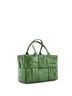 Bottega Veneta 100% Leather Green Arco Tote Maxi Intrecciato Plisse Leather Small One size - photo 4