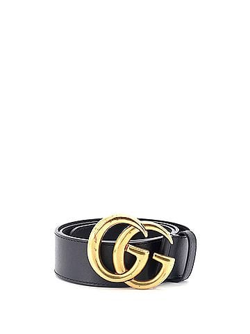 Gucci GG Marmont Belt Leather Wide (view 1)