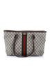 Gucci 100% Coatead Canvas Brown Ophidia Shopping Tote GG Coated Canvas Medium One size - photo 1