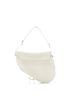 Christian Dior 100% Leather White Ultra Matte Saddle Handbag Leather Medium One size - photo 4