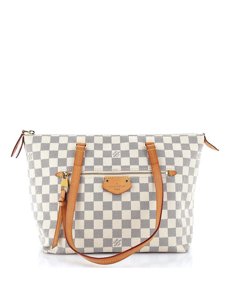 Louis Vuitton 100% Coatead Canvas White Iena Tote Damier PM One size - photo 1