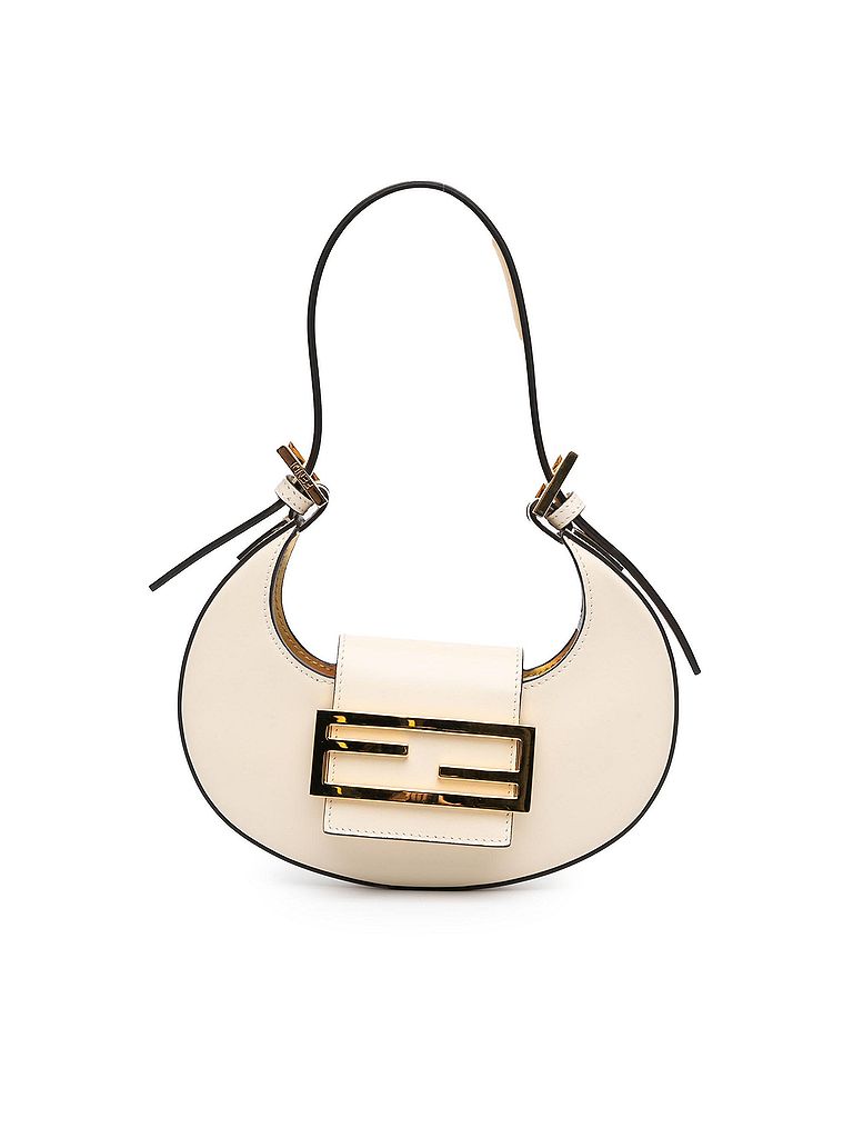 Fendi 100% Leather White Mini Leather Cookie Hobo One size - photo 1