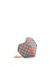 Gucci 100% Coatead Canvas Brown Valentine's Day Heart Bag Printed GG Coated Canvas Small One size - photo 3
