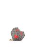 Gucci 100% Coatead Canvas Brown Valentine's Day Heart Bag Printed GG Coated Canvas Small One size - photo 4