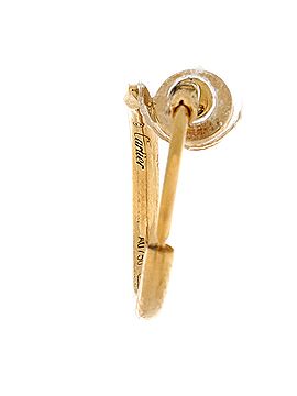 Cartier Juste un Clou Single Hoop Earring Earrings 18K Yellow Gold Small (view 2)