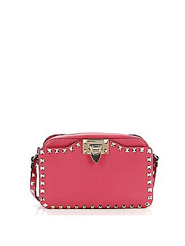 Valentino Garavani Rockstud Flip Lock Camera Crossbody Bag Leather (view 1)