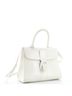 Delvaux 100% Leather White Brillant Top Handle Bag Leather MM One size - photo 3