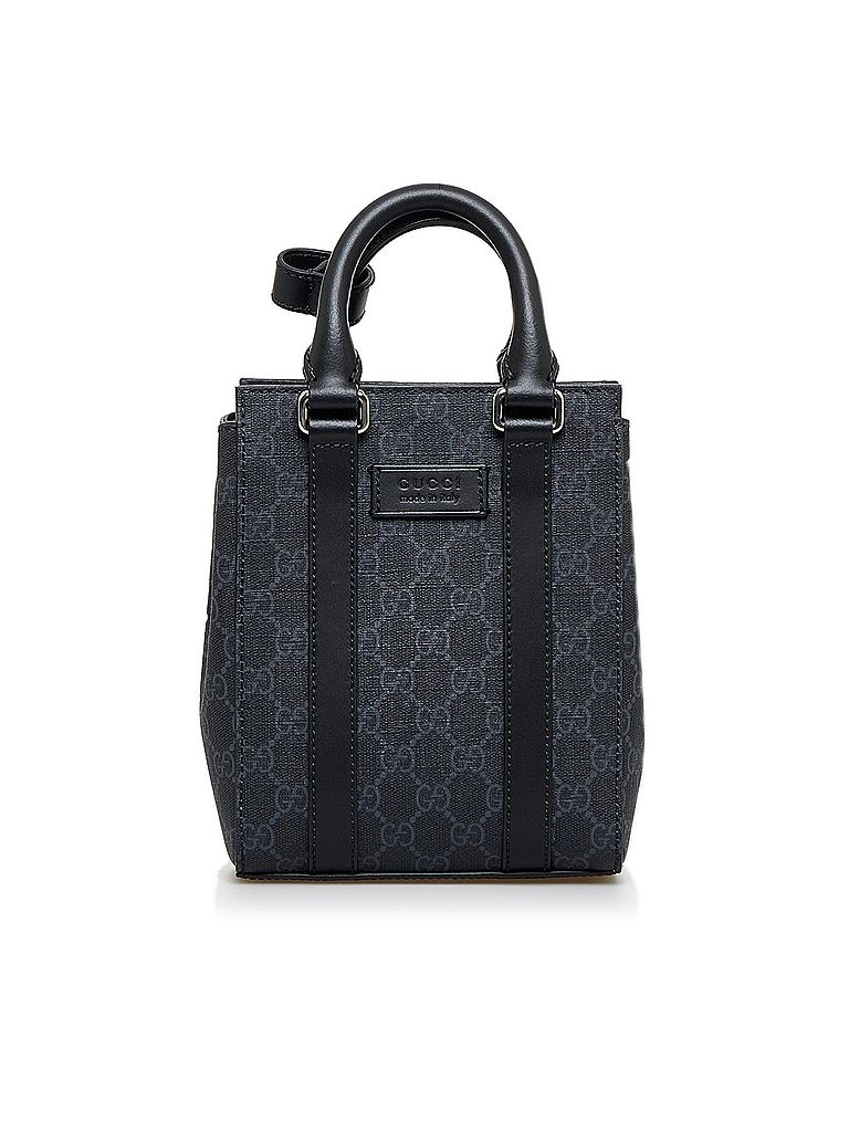 Gucci 100% Coated Canvas Black Mini GG Supreme Web Satchel One size - photo 1