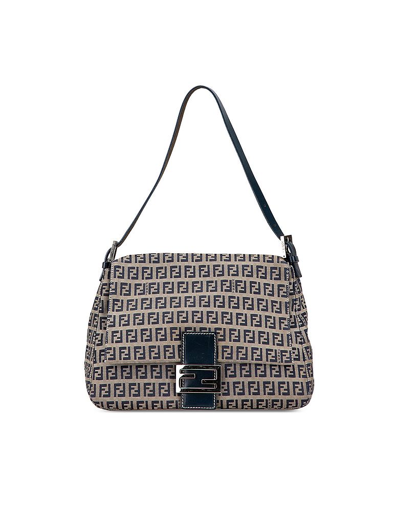 Fendi 100% Canvas Gray Zucchino Canvas Mamma Forever One size - photo 1