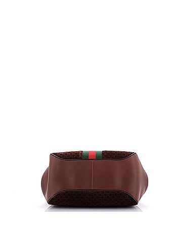Gucci Virgo Tote Bag GG Suede with Leather Medium (view 2)