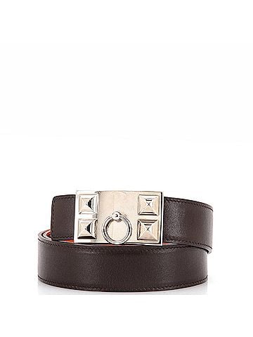Hermès Collier de Chien Buckle Reversible Belt Leather Medium (view 1)