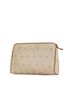 Dior 100% Coated Canvas Brown Honeycomb Coated Canvas Clutch One size - photo 3