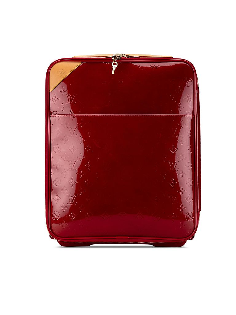 Louis Vuitton 100% Leather Red Monogram Vernis Pegase 45 One size - photo 1