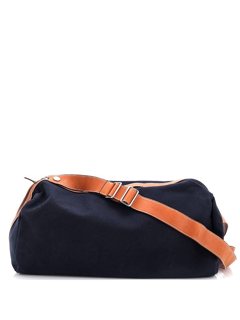 Hermès Blue Brown Odyssee Terre Duffle Bag Canvas with Leather One size - photo 1