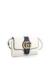 Gucci 100% Leather White Black Arli Shoulder Bag Leather Small One size - photo 3