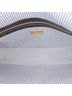 Fendi 100% Cotton White Striped Jersey Baguette Satchel One size - photo 5