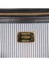 Fendi 100% Cotton White Striped Jersey Baguette Satchel One size - photo 6