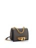 Alexander McQueen 100% Leather Black Jewelled Flap Satchel Studded Leather Small One size - photo 3