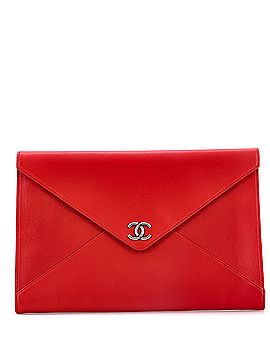 Chanel Envelope Clutch Caviar Large (view 1)