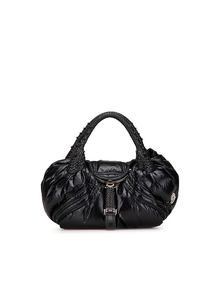 Fendi 100% Nylon Black Moncler Nylon Puffer Spy Handbag One size - photo 1