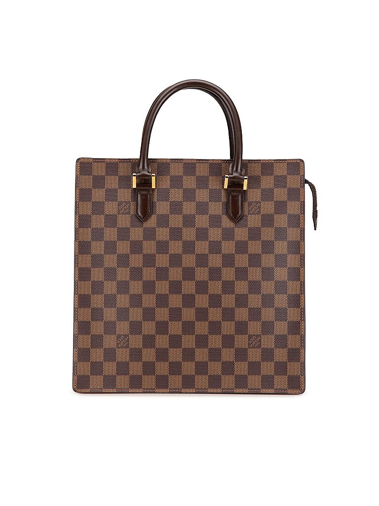 Louis Vuitton 100% Coated Canvas Brown Damier Ebene Venice Sac Plat One size - photo 1