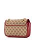 Gucci 100% Canvas Brown Mini GG Canvas Marmont Matelasse Flap One size - photo 3