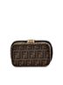 Fendi 100% Canvas Brown Zucca Canvas Vanity Bag One size - photo 4